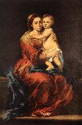 MURILLO, Bartolome Esteban Virgin and Child with a Rosary sg china oil painting reproduction